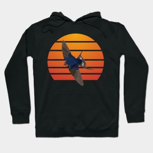 jz.birds Barn Swallow Bird Animal Art Hoodie